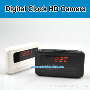 5.0MP 720p HD Digital Clock Camera with Remote Controller
